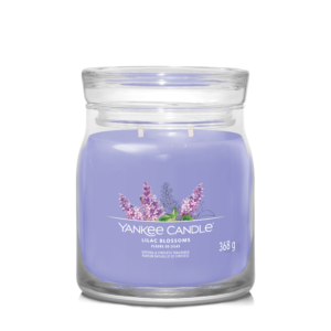 Yankee Candle Lilac Blossoms signature medium Jar
