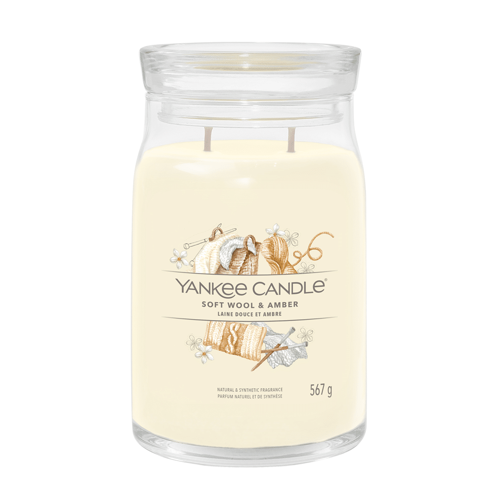 Yankee Candle Soft Wool & Amber - Yankee Candle Duftkerzen Online