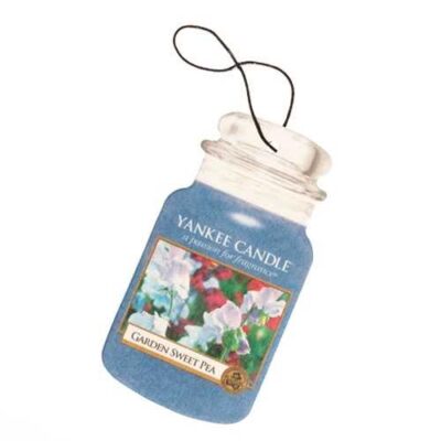 Yankee Candle Car Jar Classic Duftbäumchen Garden Sweat Pea