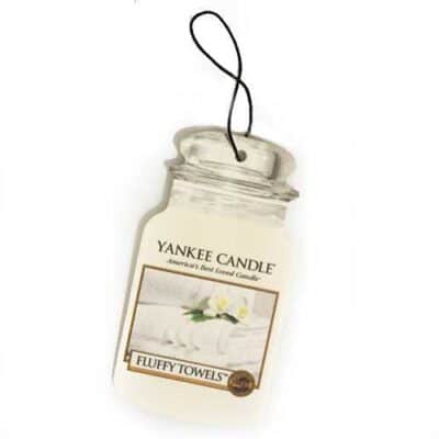 Yankee Candle Car Jar Classic Duftbäumchen Fluffy Towels