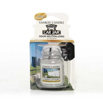 Yankee Candle Car Jar Ultimate Clean Cotton