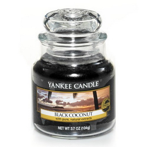 Black Coconut small Jar Yankee Candle