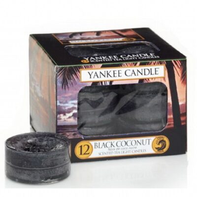 Yankee Candle Teelichter Black Coconut