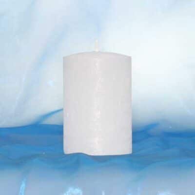 Kerzen Stabkerzen 8cm Raureif Stumpen
