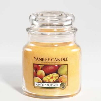 Yankee Candle Mango Peach Salsa Glas mittel Housewarmer