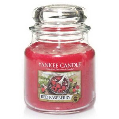 Yankee Candle Red Raspberry limitiert medium Jar Housewarmer Duftkerzen