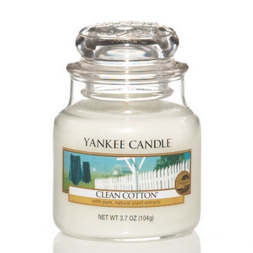 Housewarmer Clean Cotton Yankee Candle small