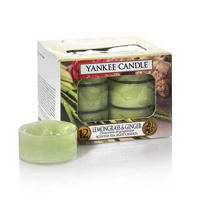 Yankee Candle Lemongrass & Ginger Tea Lights