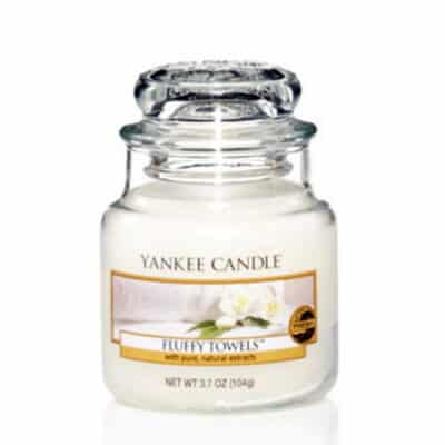 Fluffy Towels Yankee candle Jar small