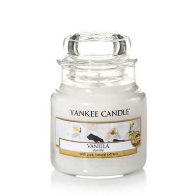 Yankee Candle Vanilla small Jar Housewarmer klein
