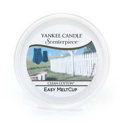 Yankee Candle Scenterpiece Melt Cup Einlagen Clean Cotton