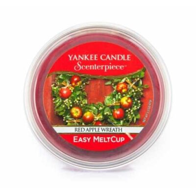 Yankee Candle Scenterpiece Melt Cup red apple wreath