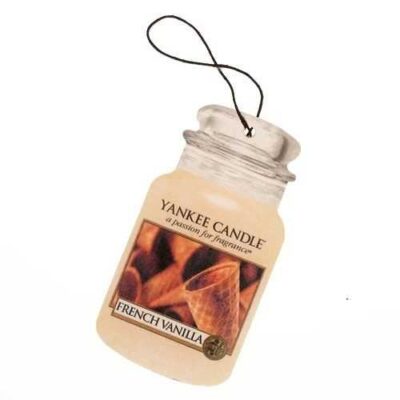 Yankee Candle Car Jar french vanilla