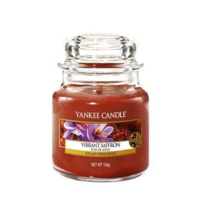 Yankee Candle Vibrant Saffron Glas klein