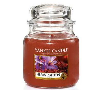 Yankee Candle Vibrant Saffron Glas mittel