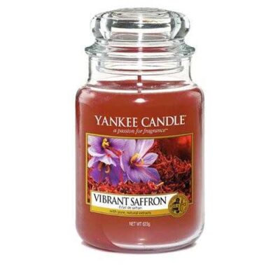 Yankee Candle Vibrant Saffron Glas gross