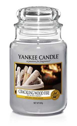 Yankee Candle Crackling Wood Fire Housewarmer 623gramm