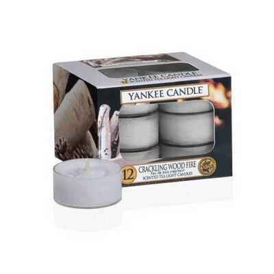Yankee Candle Crackling Wood Fire Tea Lights