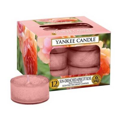 Yankee Candle Sun Drenched Apricot Rose Tea Lights