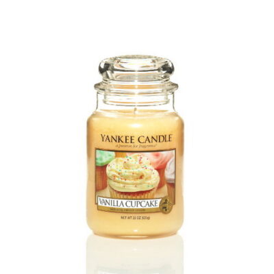 Yankee Candle Vanilla Cupcake Housewarmer Glas gross