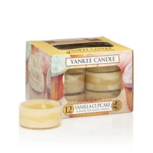 Vanilla Cupcake Tea Lights Yankee Candle