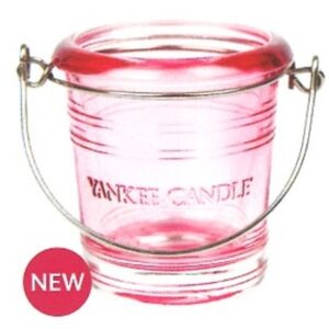 Bucket Holder Votive Holder Pink