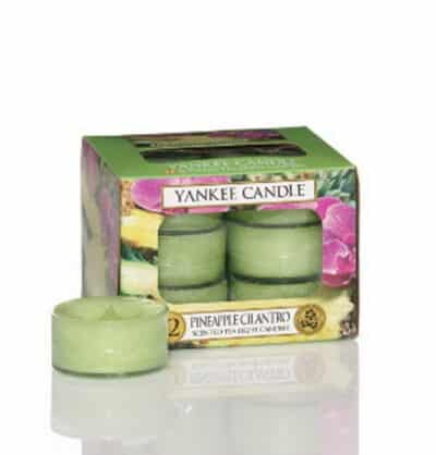 Pineapple Cilantro Yankee Candle Teelichter