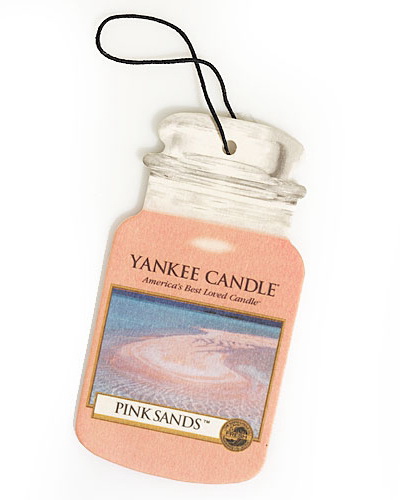 Pink Sands Yankee Candle Car Jars