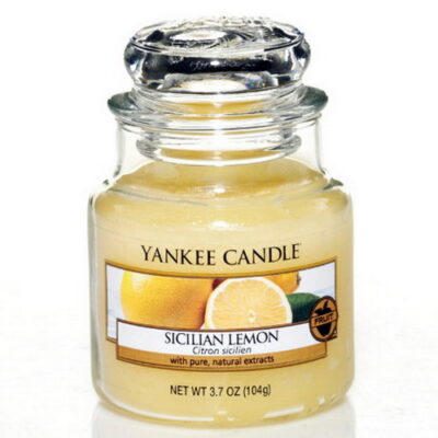Yankee Candle Housewarmer Glas klein Sicilian Lemon