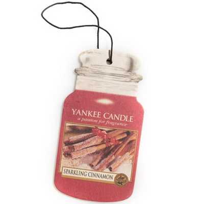 Yankee Candle Car Jar Classic Duftbäumchen Sparkling Cinnamon