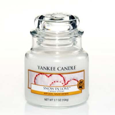 Snow in Love Yankee Candle Housewarmer klein