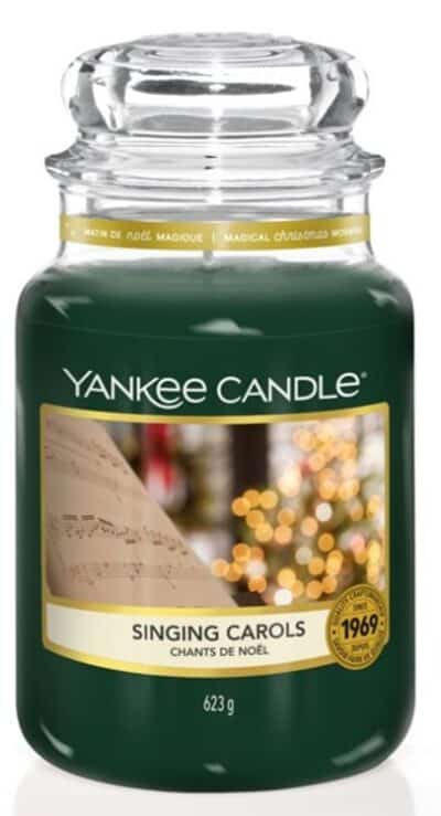 Yankee Candle Singing Carol Housewarmer large