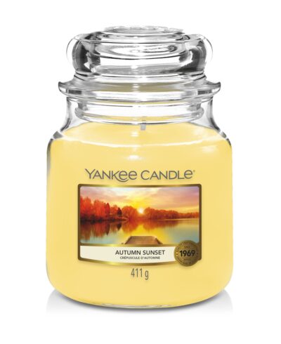 Yankee Candle Autumn Sunset Housewarmer mittel 411gramm