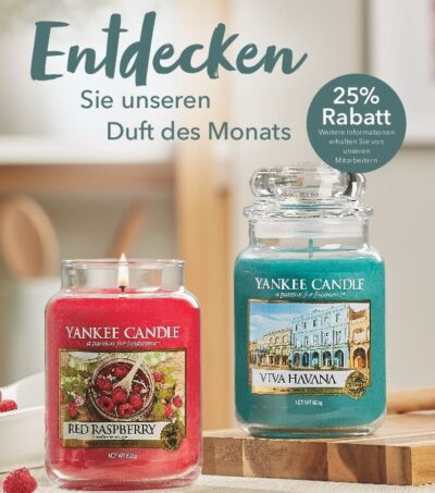 Abonnement Monatsduft - Lassen Sie sich jeden Monat von neuen Düften verzaubern. Wählen Sie Ihr Lieblingsabonnement und genießen Sie aromatische Vielfalt.