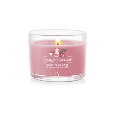 Yankee Candle Sweet Plum Sake Kerzen im Glas