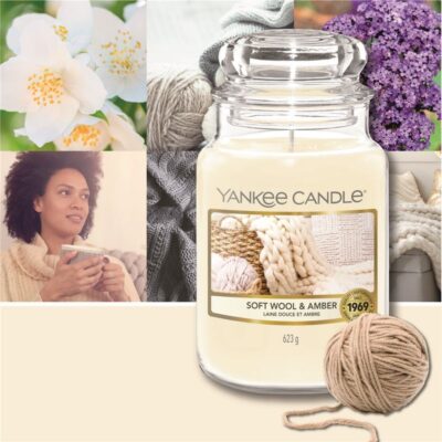 Yankee Candle Soft Wool & Amber