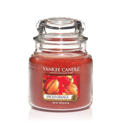 Spiced Orange Housewarmer Glas Mittel Yankee Candle