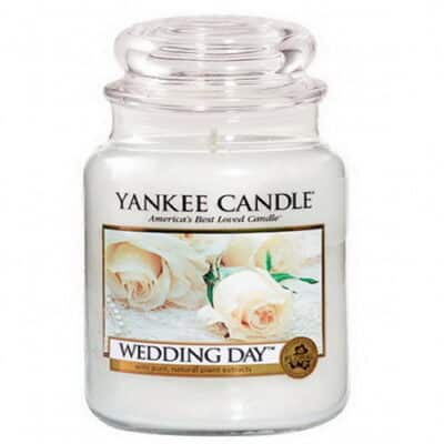 Wedding Day Housewarmer Glas Gross Yankee Candle