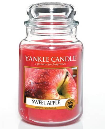 Housewarmer Glas Gross Sweet Apple Yankee Candle