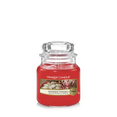 Yankee Candle Peppermint Pinwheels small Jar