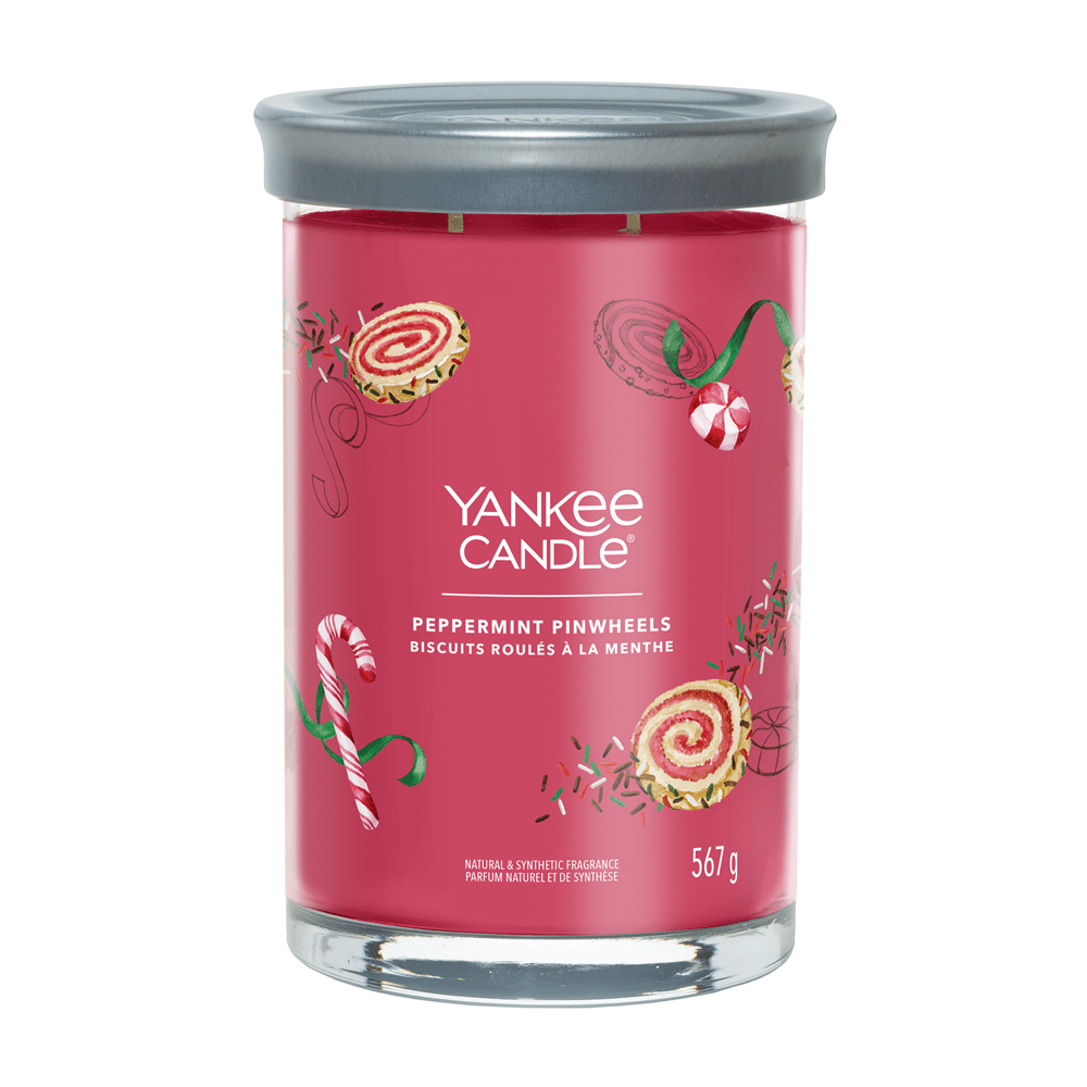 Yankee Candle Peppermint Pinwheels SIgnature Tumbler