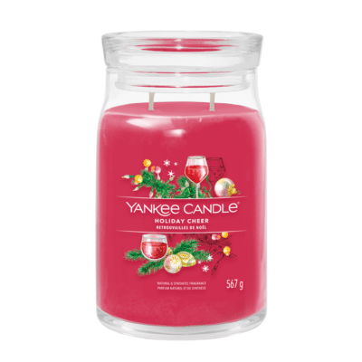 Yankee Candle Holiday Cheer signature large jar