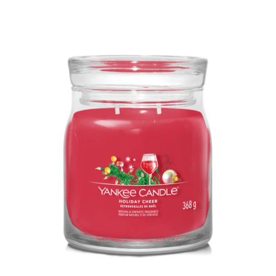 Yankee Candle Holiday Cheer signature medium jar