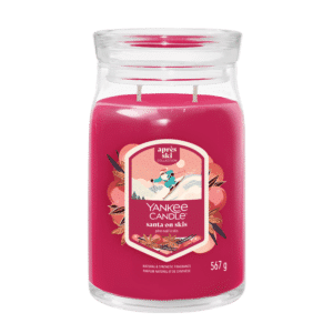 Yankee Candle Santa on Skis